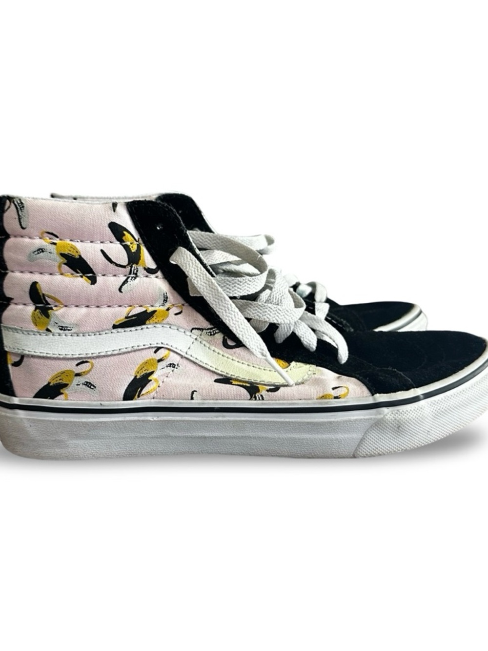 Vans X Andy Warhol Banana Slim Sk8-Hi Sneakers | Size 5.5/7